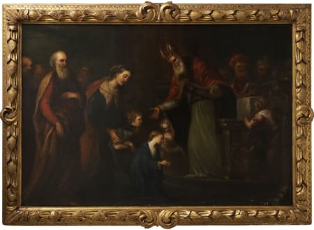 Scuola Veneziana — Presentazione di Maria al tempio